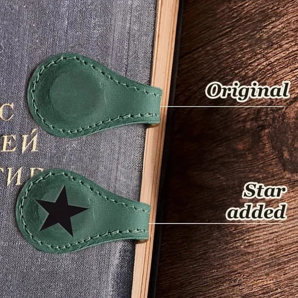 🔥Magnetic Leather Bookmark(BUY 5 FREE SHIPPING NOW)