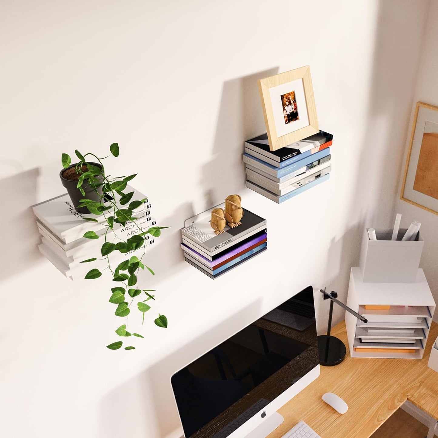 Floating Bookshelves for Wall