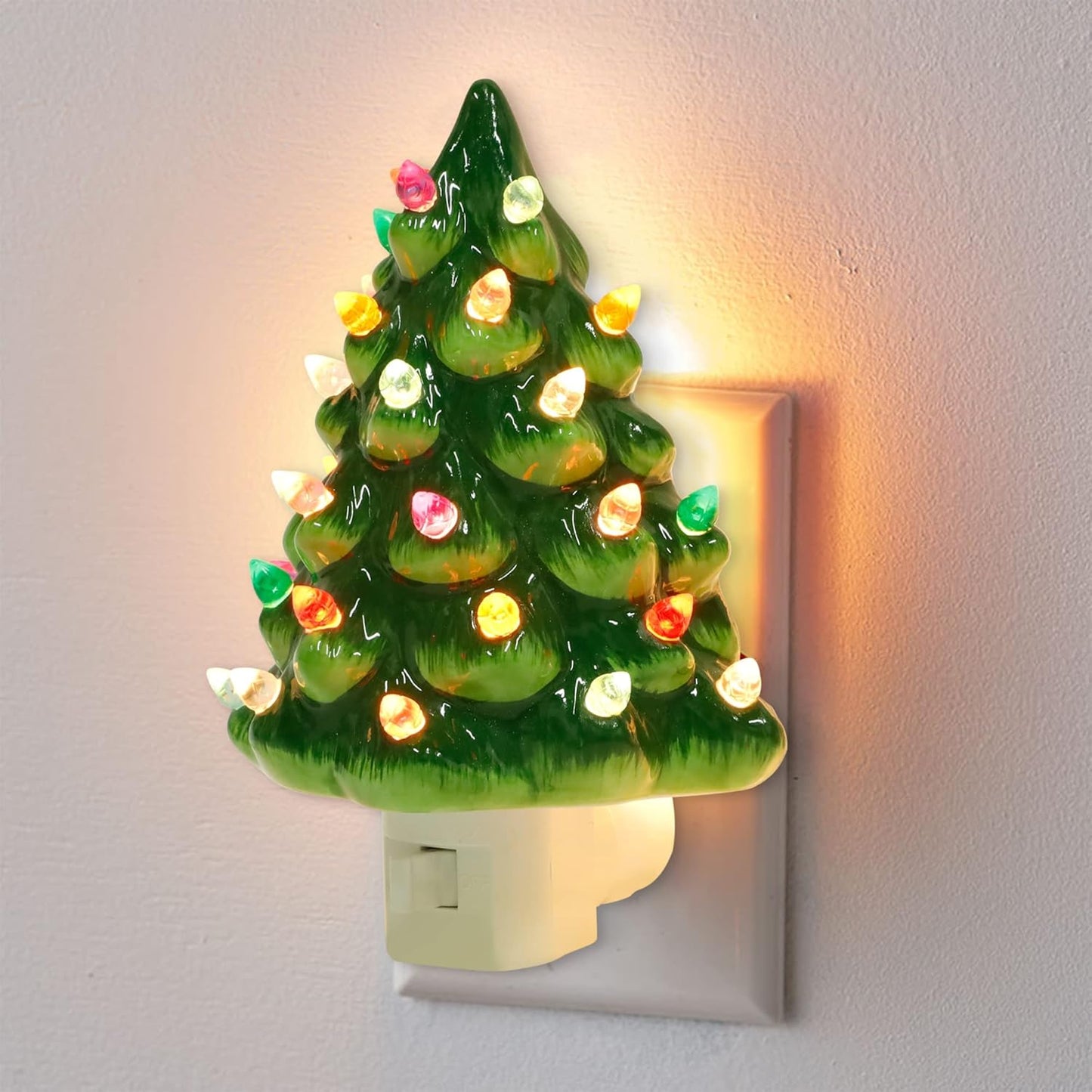 🎉EXCLUSIVE DEAL - LAST DAY 49% OFF🎄Christmas Ceramic Tree Night Light