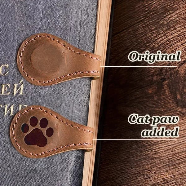 🔥Magnetic Leather Bookmark(BUY 5 FREE SHIPPING NOW)