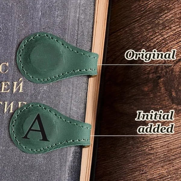 🔥Magnetic Leather Bookmark(BUY 5 FREE SHIPPING NOW)