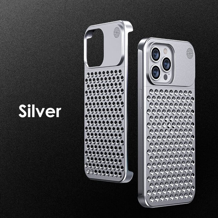 Aluminum Alloy Aromatherapy Phone Case