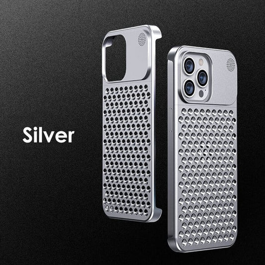 Aluminum Alloy Aromatherapy Phone Case