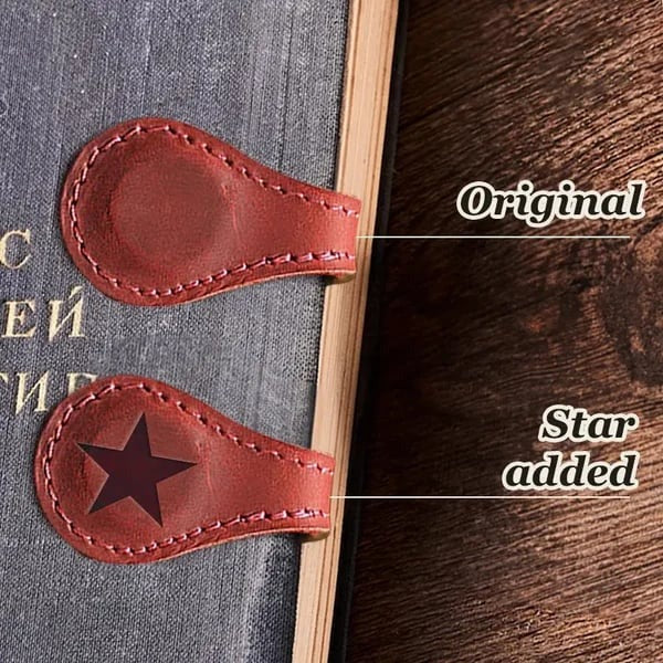 🔥Magnetic Leather Bookmark(BUY 5 FREE SHIPPING NOW)