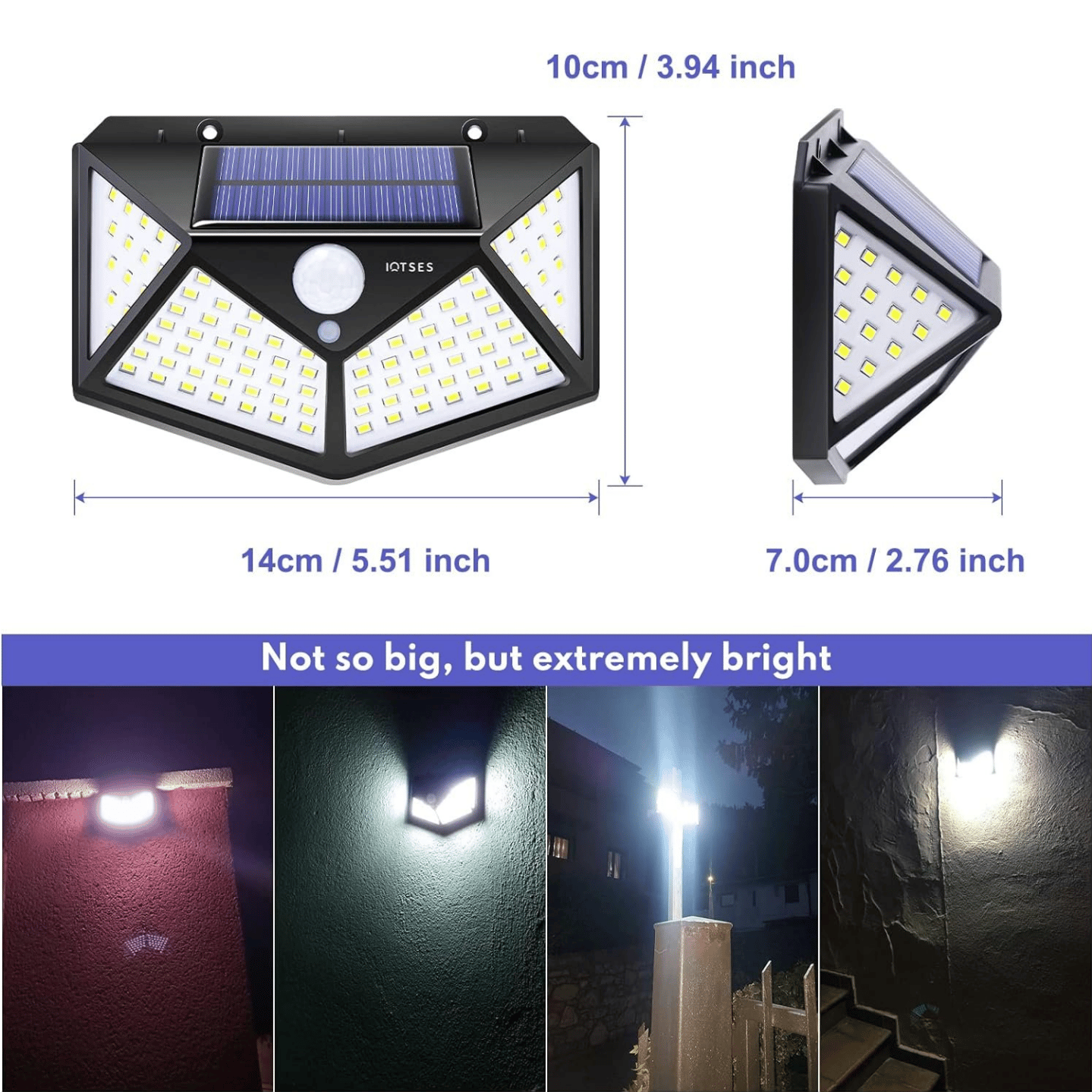 🔥Hot Sale 49%OFF🔥Outdoor LED Solar Wall Lamp