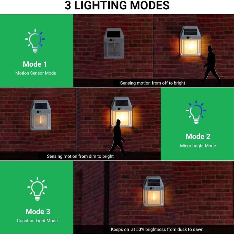 🔥This week special sales - 49% OFF🔥Tungsten solar outdoor light