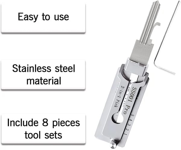 🔥This Week's Special Offer - Stainless Steel Master Key Decoder