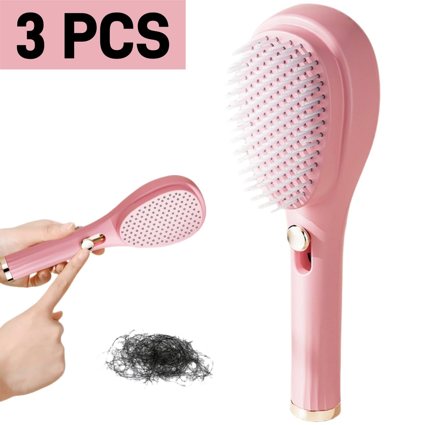 Retractable Hair Brushes