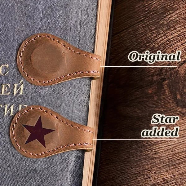 🔥Magnetic Leather Bookmark(BUY 5 FREE SHIPPING NOW)