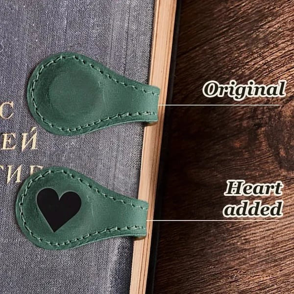 🔥Magnetic Leather Bookmark(BUY 5 FREE SHIPPING NOW)