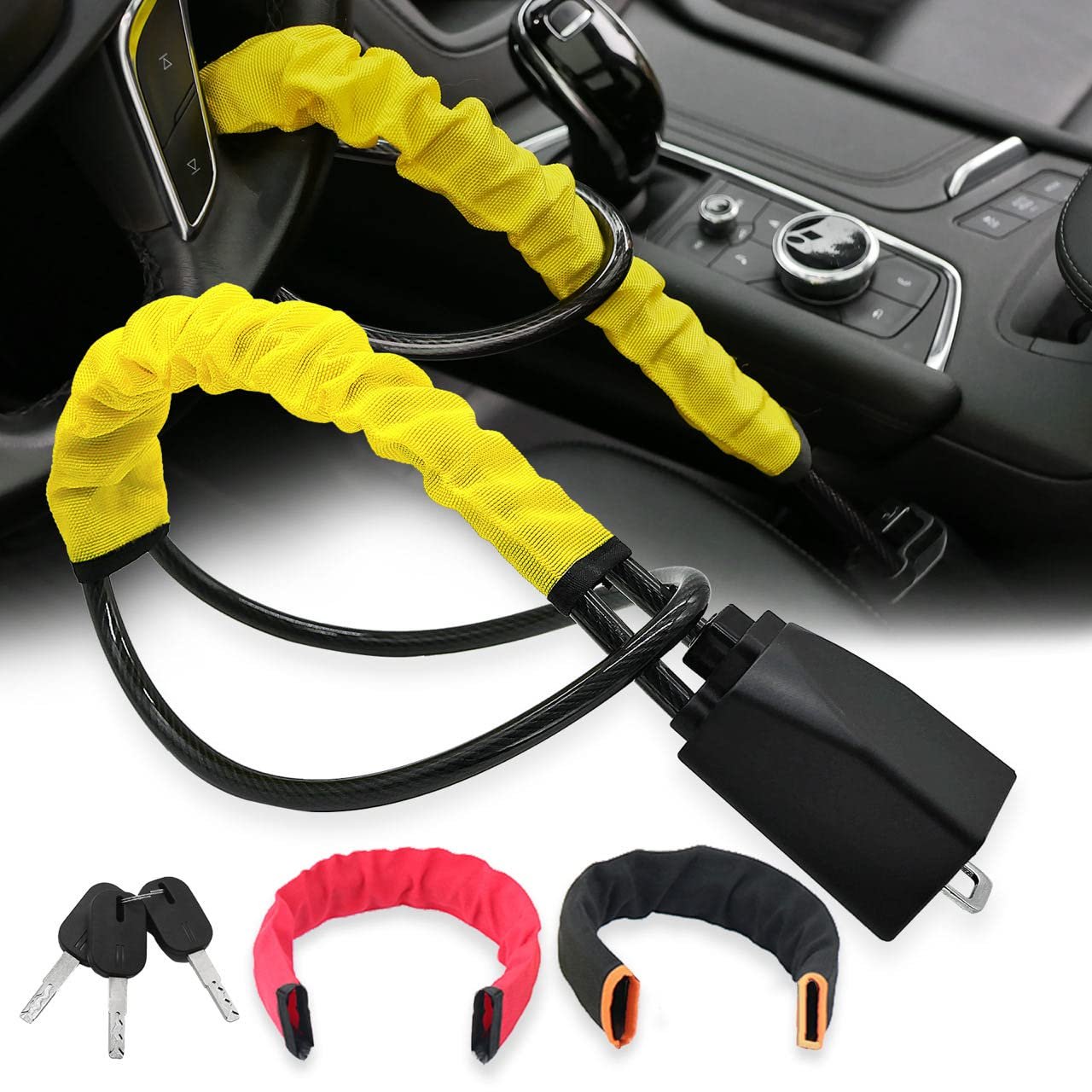 Universal Anti Theft Car Steering Wheel Lock