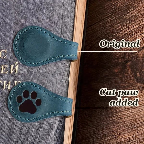 🔥Magnetic Leather Bookmark(BUY 5 FREE SHIPPING NOW)