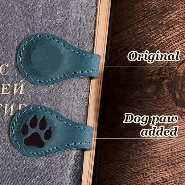 🔥Magnetic Leather Bookmark(BUY 5 FREE SHIPPING NOW)