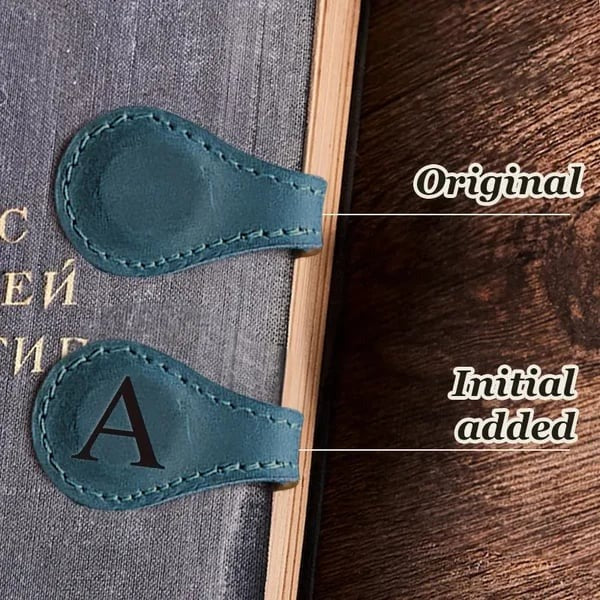 🔥Magnetic Leather Bookmark(BUY 5 FREE SHIPPING NOW)