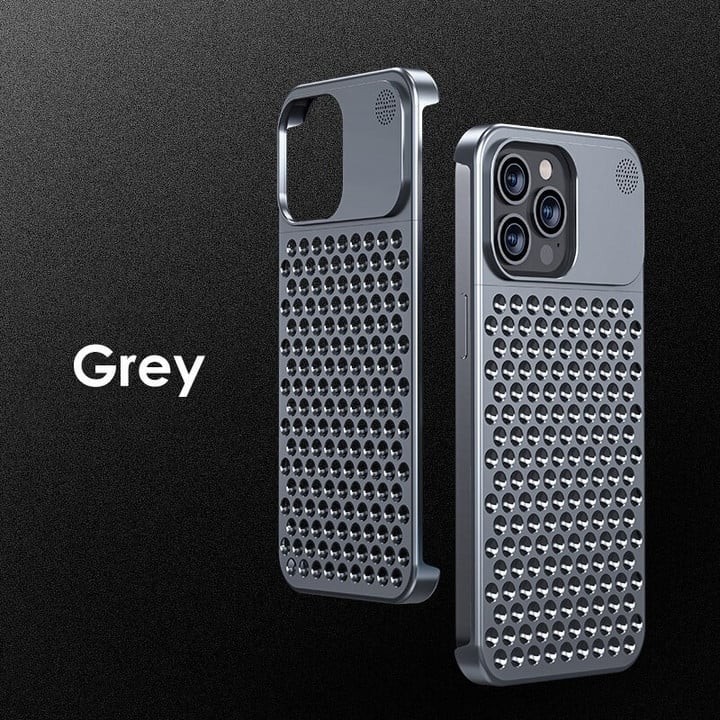 Aluminum Alloy Aromatherapy Phone Case