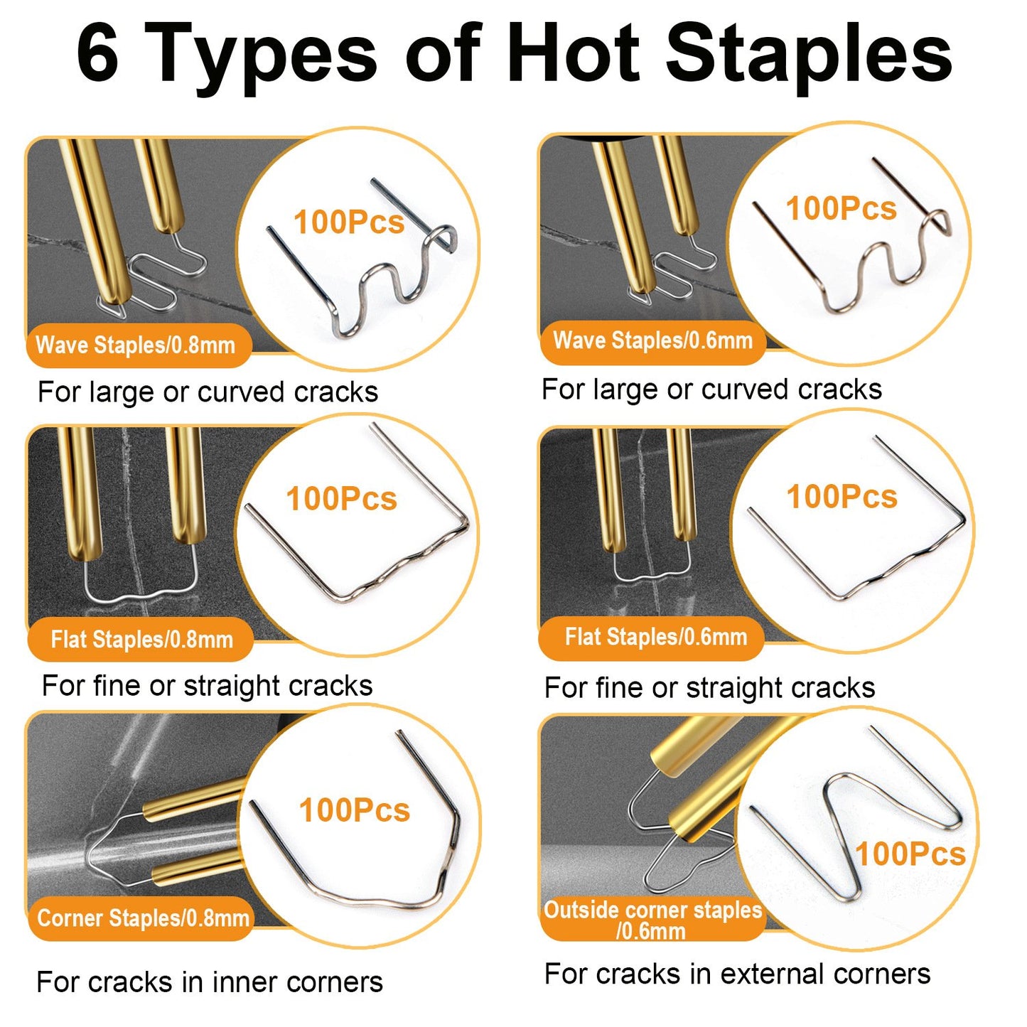 Hot Stapler Plastic Welding Machine Car Bumper Repair Kit Plier