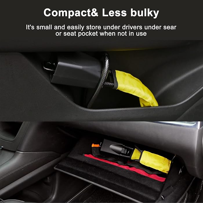 Universal Anti Theft Car Steering Wheel Lock