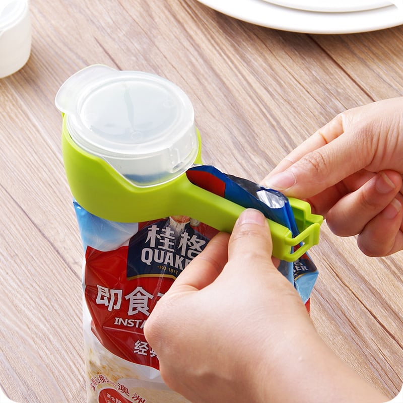 Household Food Snack Storage Sealing Pour Bag Clip