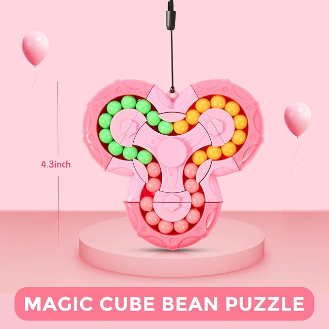 🚨Hot Sale 49%OFF🚨 2 in 1 Rotating Rubik's Cube / Magic Bean Gyro