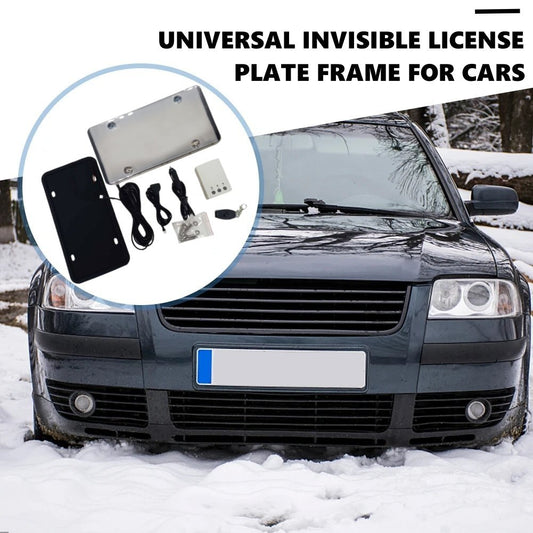 Well Buramiy®Universal Invisible License Plate Frame(FITS ALL VEHICLES)