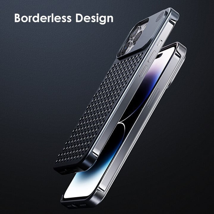 Aluminum Alloy Aromatherapy Phone Case