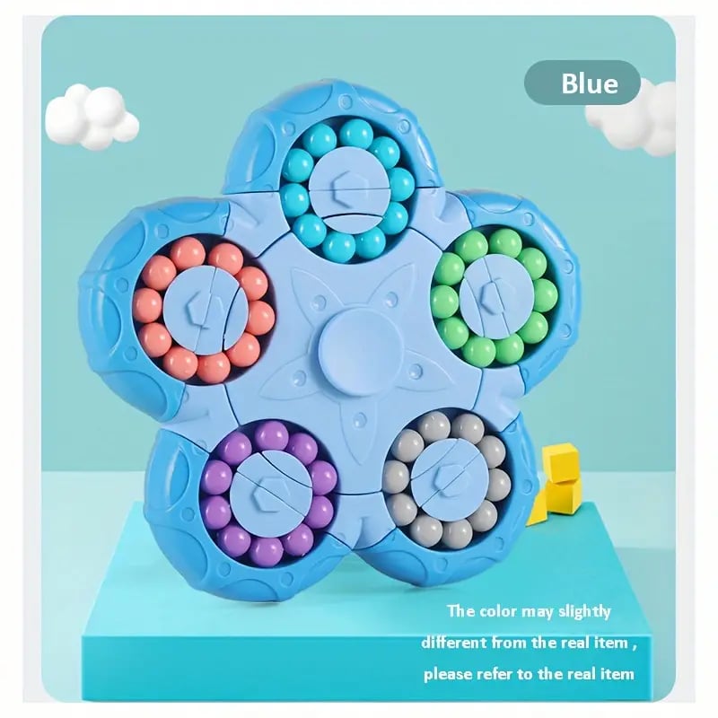 🚨Hot Sale 49%OFF🚨 2 in 1 Rotating Rubik's Cube / Magic Bean Gyro