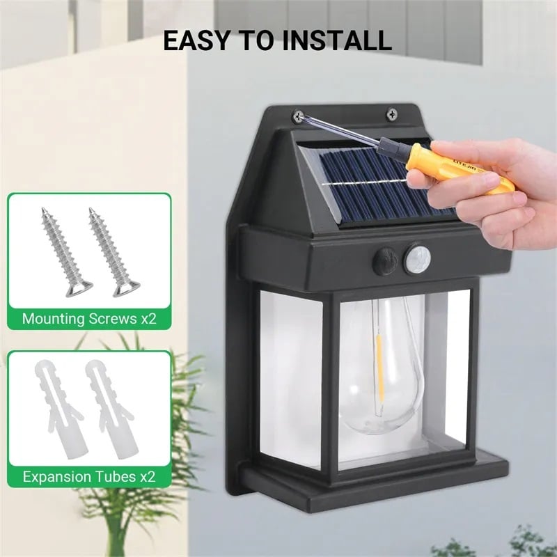 🔥This week special sales - 49% OFF🔥Tungsten solar outdoor light