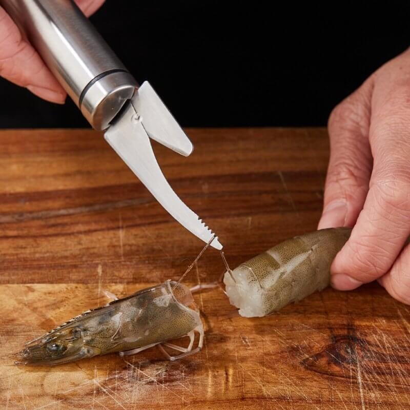 5 in 1 multifunctional shrimp line fish maw knife