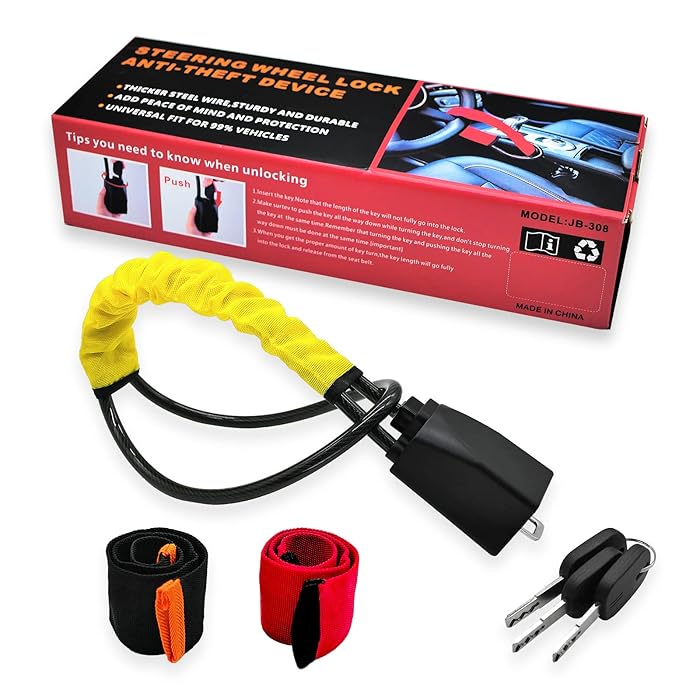 Universal Anti Theft Car Steering Wheel Lock