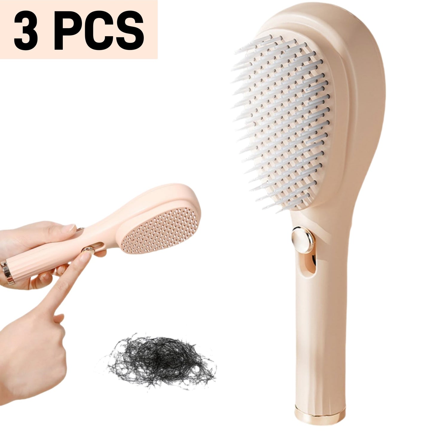 Retractable Hair Brushes