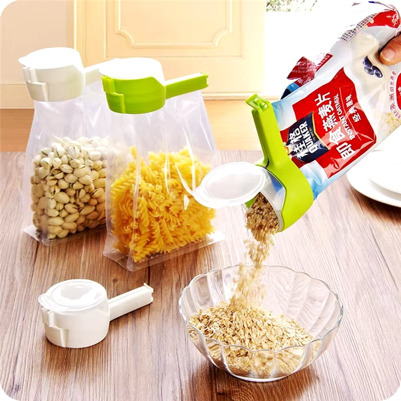 Household Food Snack Storage Sealing Pour Bag Clip