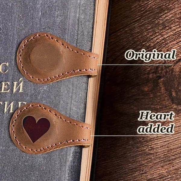 🔥Magnetic Leather Bookmark(BUY 5 FREE SHIPPING NOW)