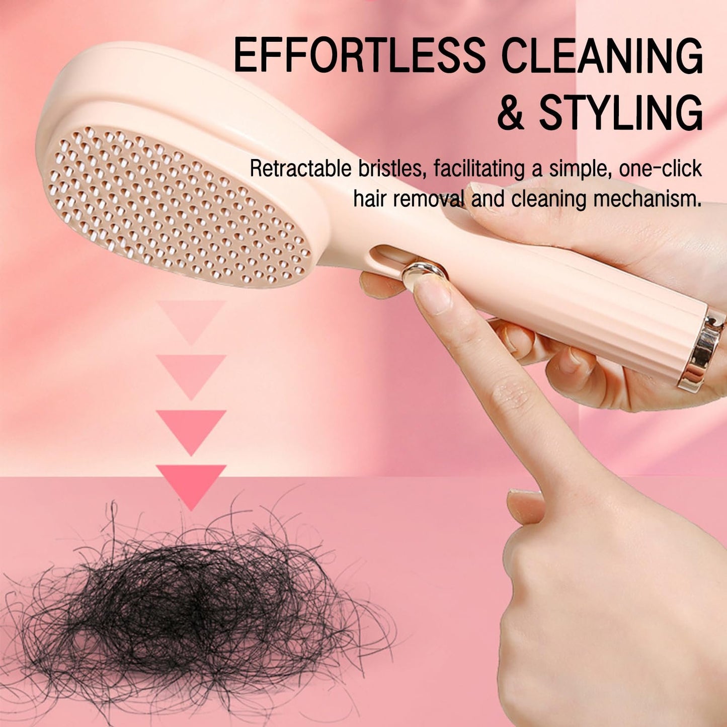 Retractable Hair Brushes