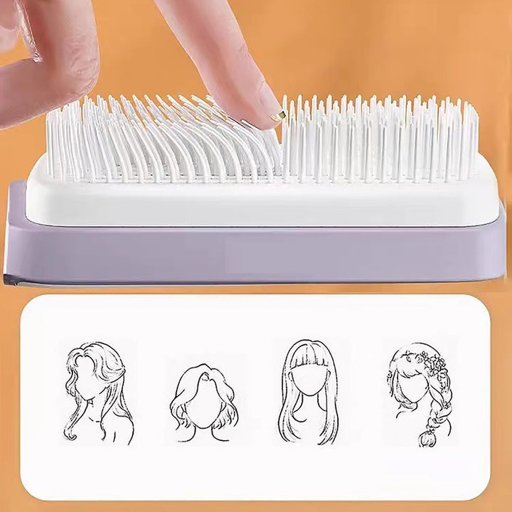 Self Cleaning Hair Brush