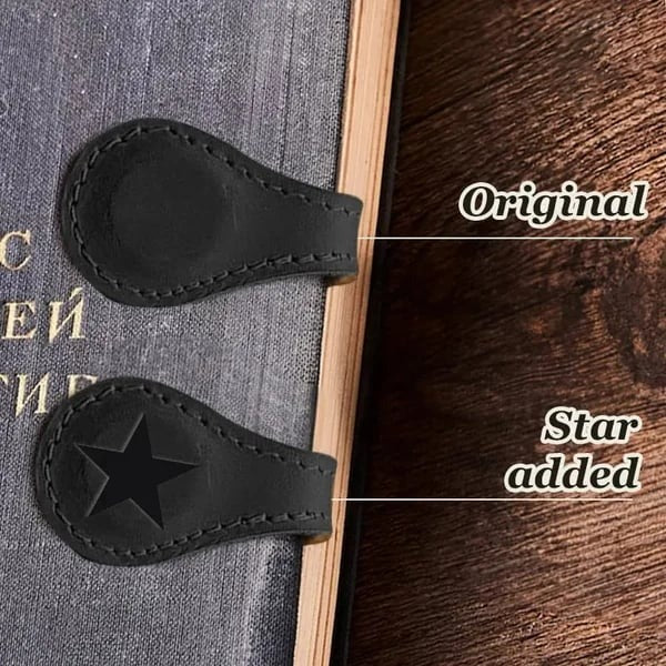 🔥Magnetic Leather Bookmark(BUY 5 FREE SHIPPING NOW)