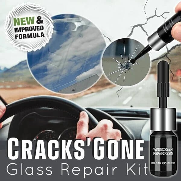 Cracks Gone Glass Repair Kit (New Formula)