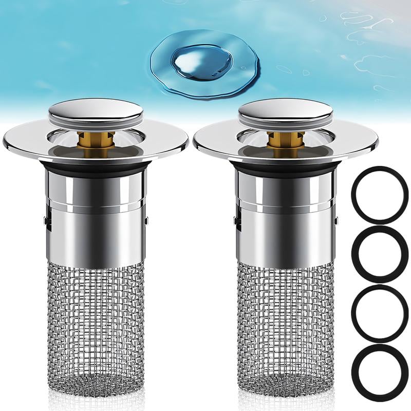 Isolate odor and prevent cockroaches-Stainless Steel Floor Drain Filter