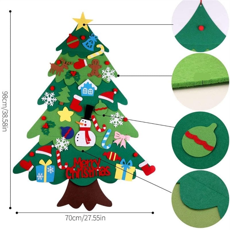 🎄DIY Felt Christmas Tree Set(Buy 2 Free Shipping)