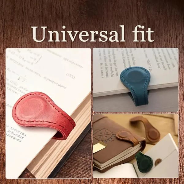 🔥Magnetic Leather Bookmark(BUY 5 FREE SHIPPING NOW)