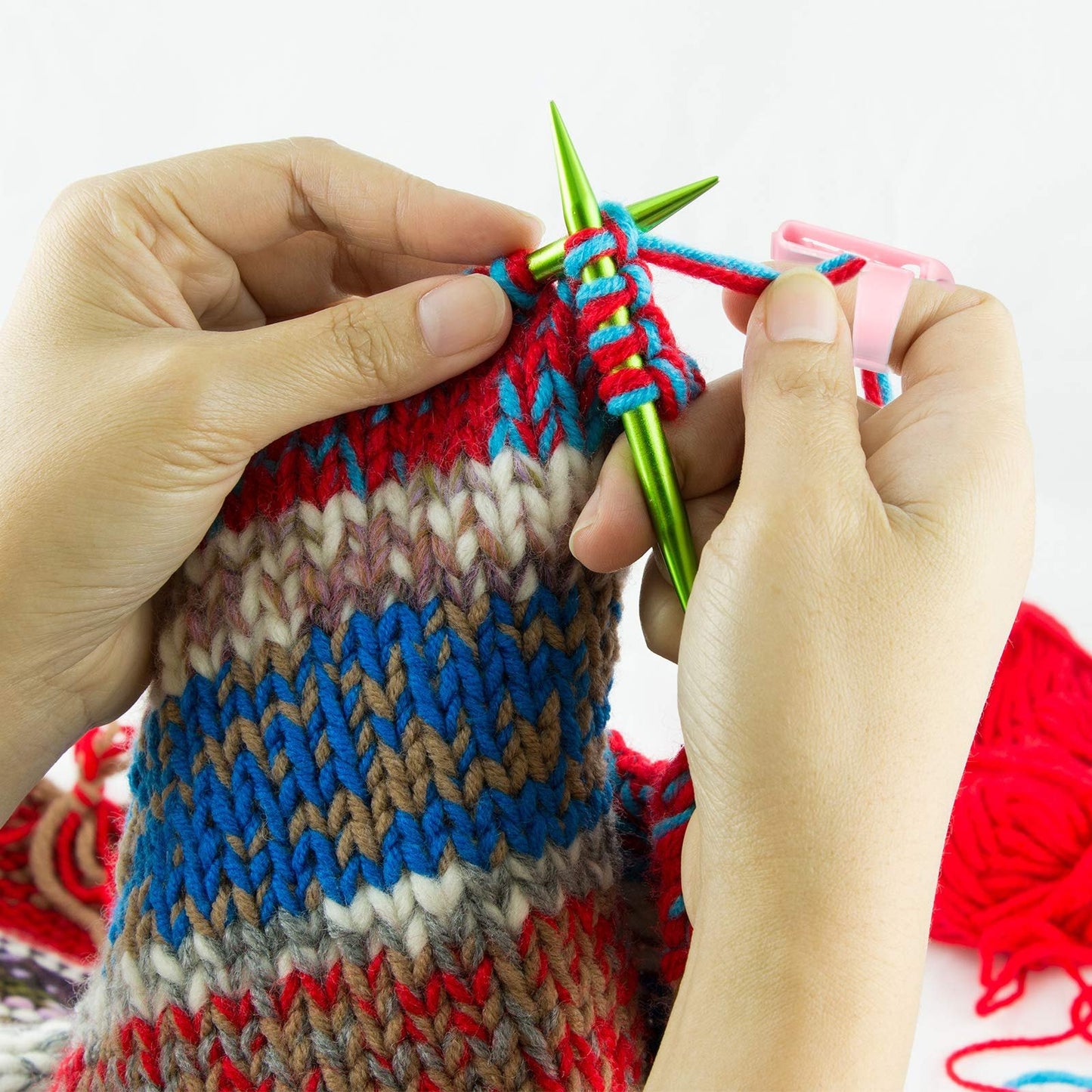 Yarn Guide Ring Crocheting Knitting Tool