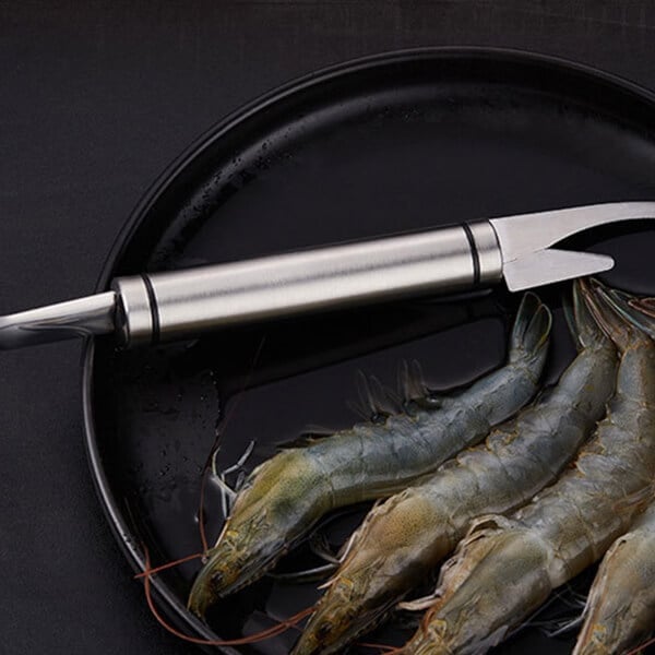 5 in 1 multifunctional shrimp line fish maw knife