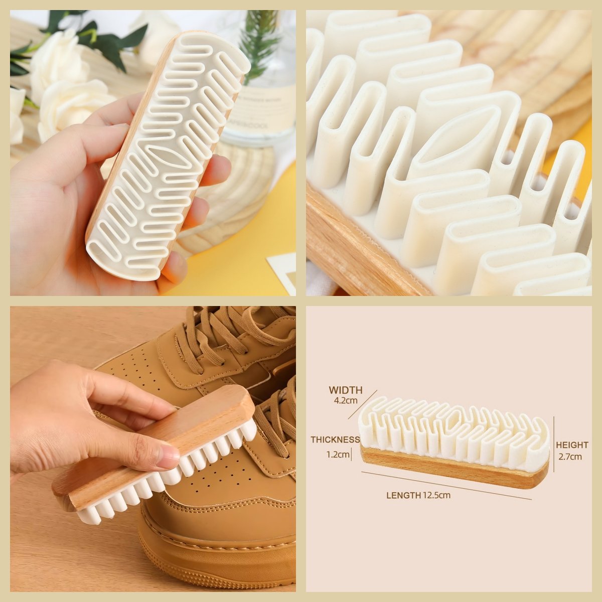 Rubber Shoe Brush