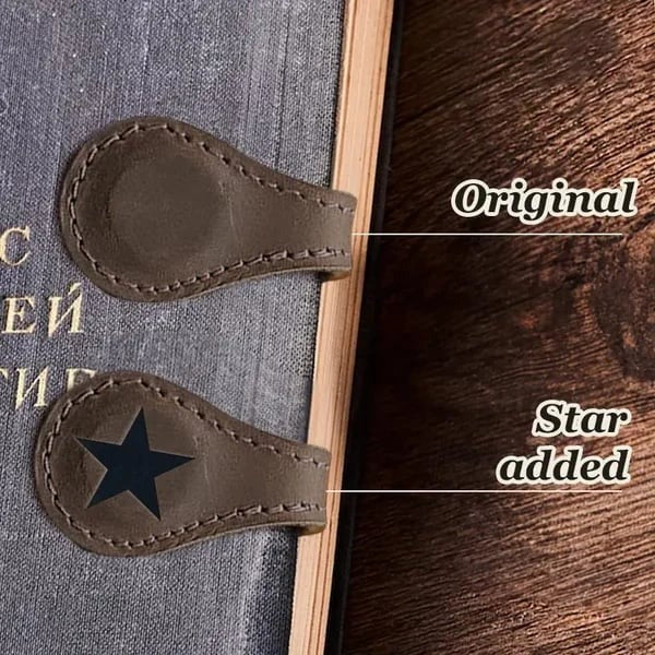 🔥Magnetic Leather Bookmark(BUY 5 FREE SHIPPING NOW)