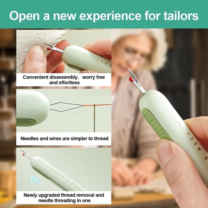 (🌲EARLY CHRISTMAS SALE - 49% OFF) 🎁New Multi-functional Needle Threader Seam Ripper