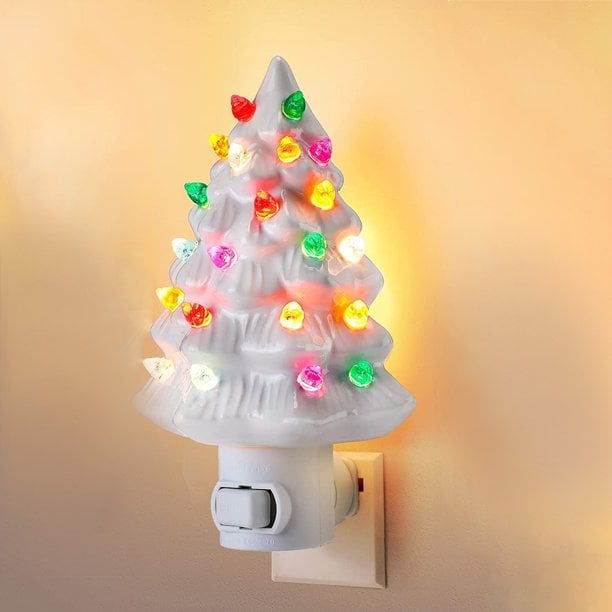 🎉EXCLUSIVE DEAL - LAST DAY 49% OFF🎄Christmas Ceramic Tree Night Light