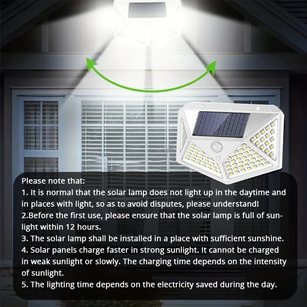 🔥Hot Sale 49%OFF🔥Outdoor LED Solar Wall Lamp