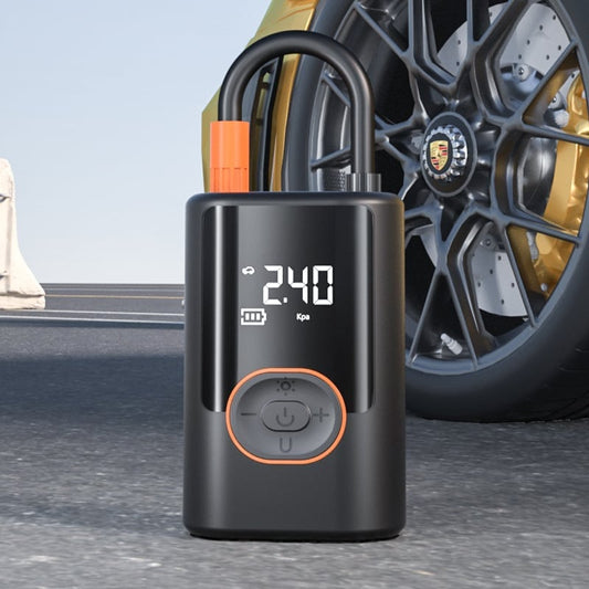 Portable Electric Air Compressor Pump - Compact, Powerful, and Hassle-Free! 🚗💨